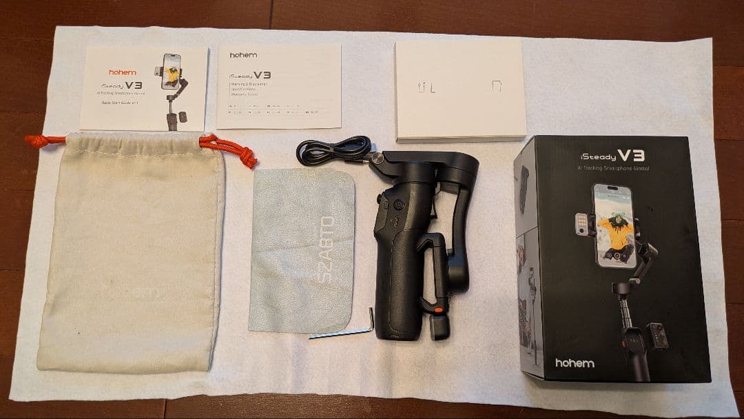 スマホ用ジンバル hohem iSteady V3