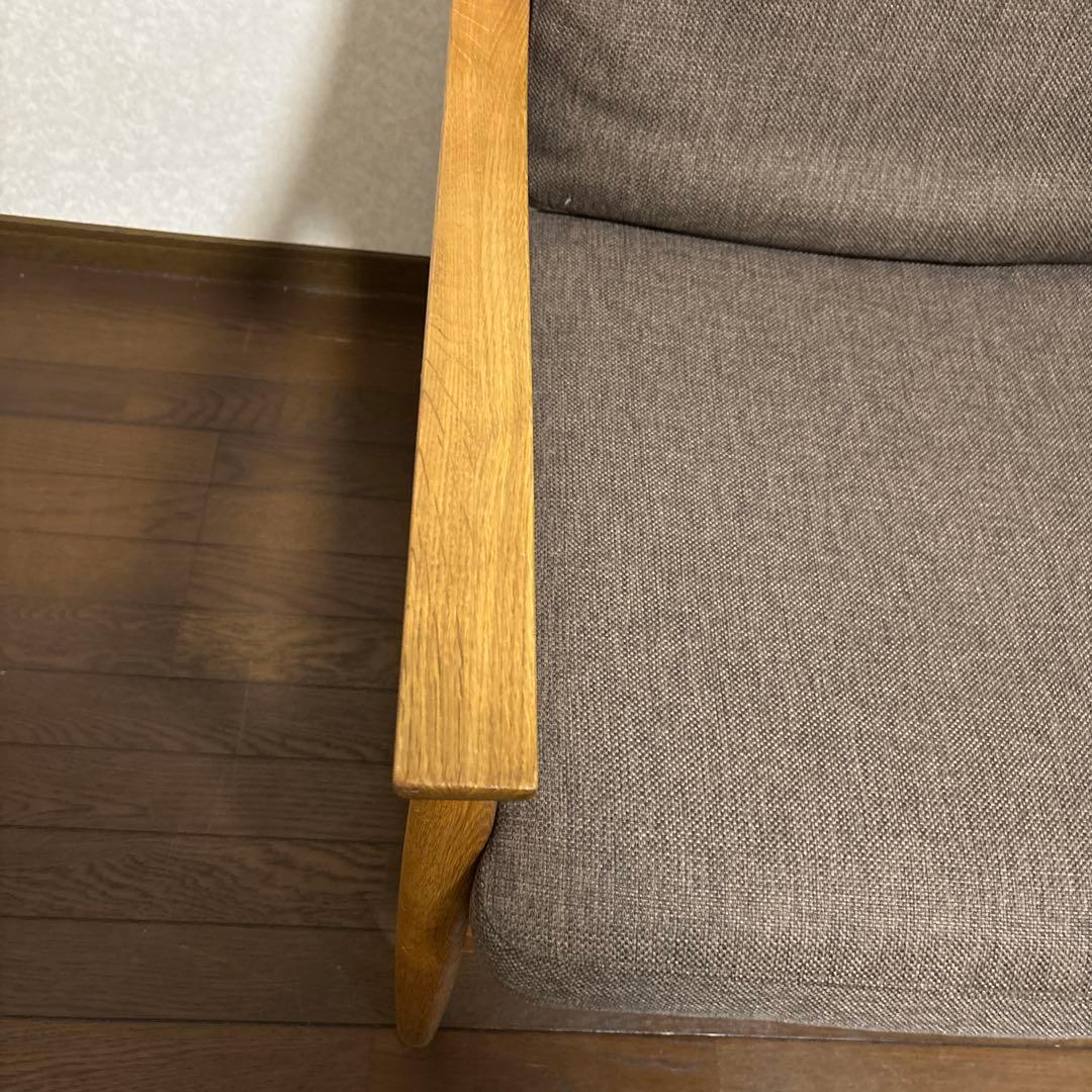 【良品】クラッシュゲート アルネ 1人がけソファ 1Pソファ