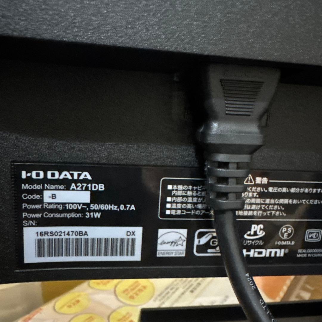 IーODATAモニター（A271DB）