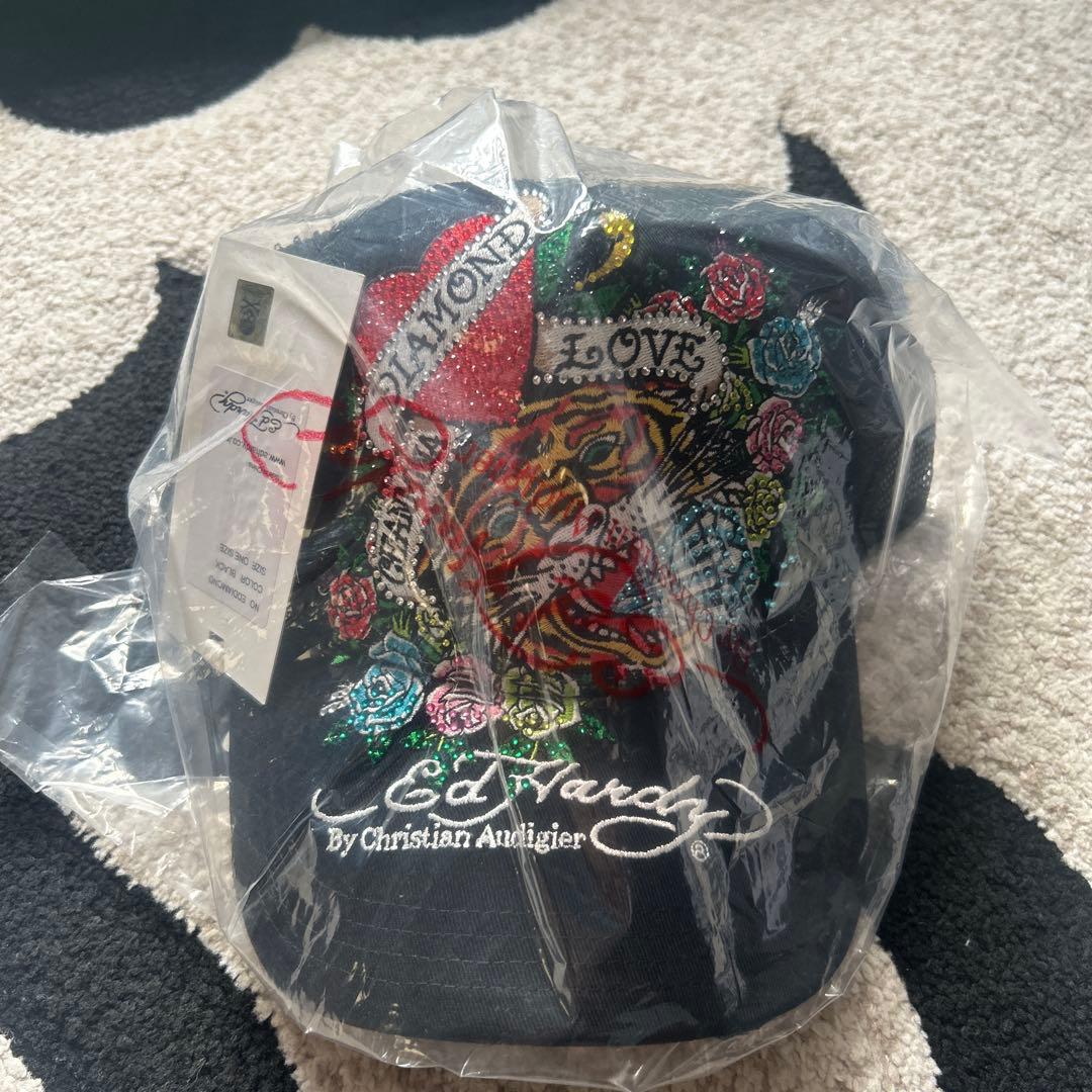 ちゃんみな CHANMINA EdHardy LIMITED キャップ　刺繍