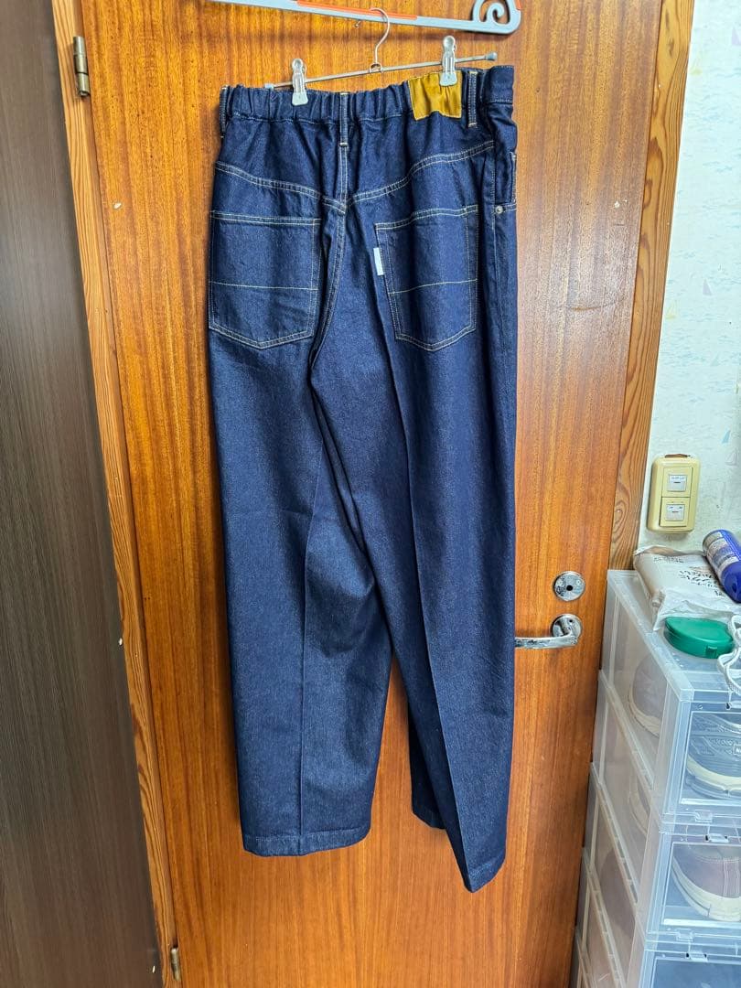 NEON SIGN Wide Denim Slacks ネオンサイン