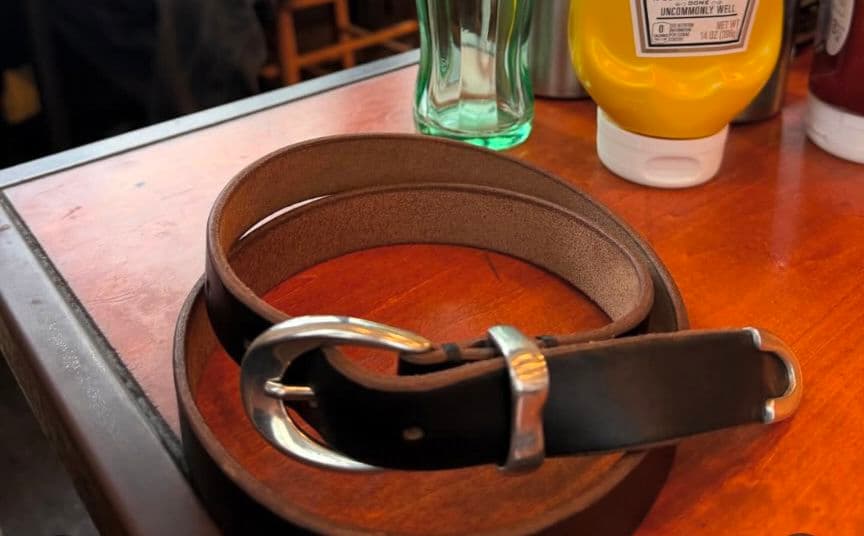 ✦deci✦choromexcel✦narrow　✦western✦belt✦L