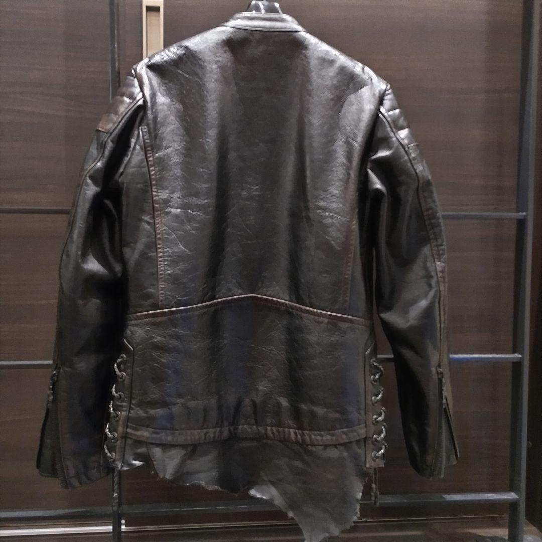 Ｒｏｅｎブラック シングルライダースジャケット ディアスキン