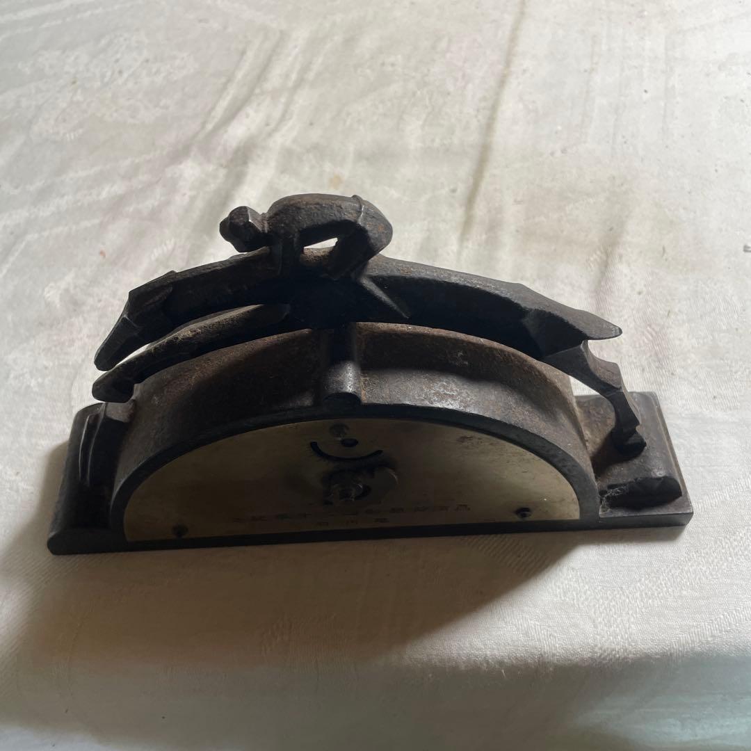 【ジャンク・不動品】精工舎 TRADE MARK 8 DAY 置時計 アールデコ