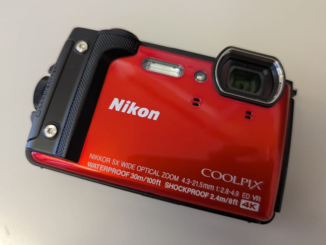 Nikon COOLPIX W300 防水デジタルカメラ　オレンジ