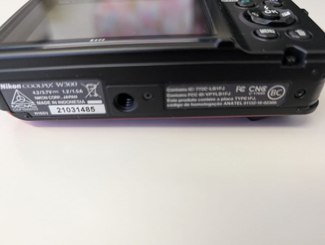 Nikon COOLPIX W300 防水デジタルカメラ　オレンジ