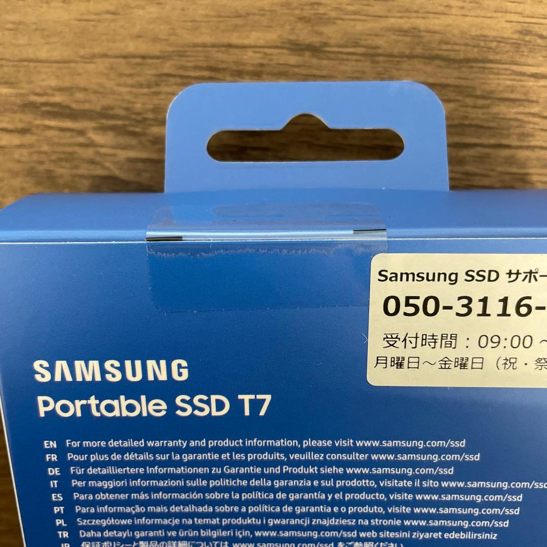 261015 Samsung T7 4TB 外付けSSD