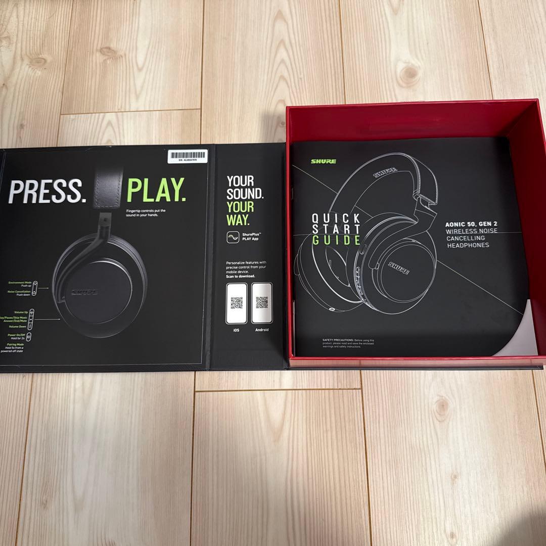 【極美品】SHURE AONIC 50 Gen2