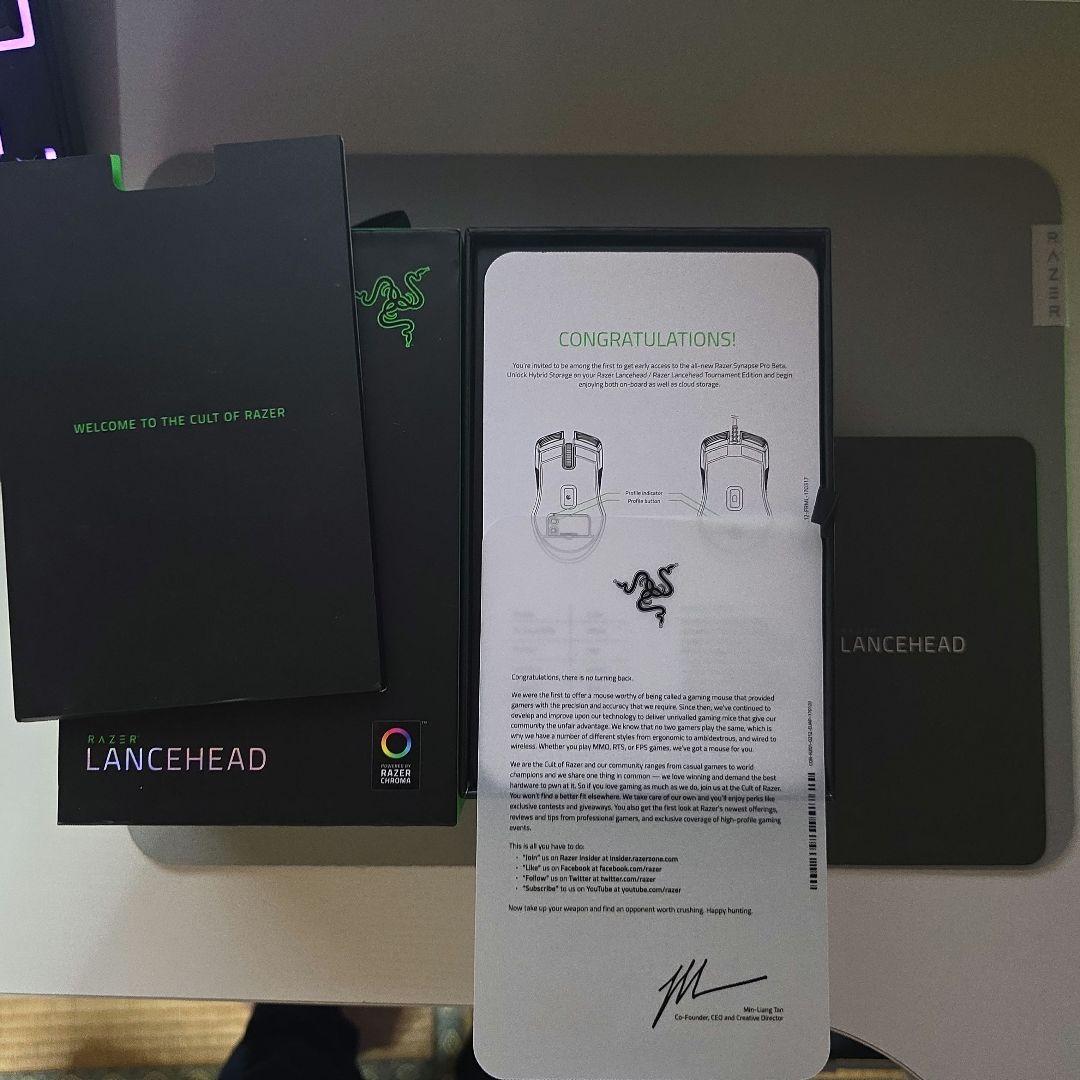 Razer Lancehead ワイヤレス