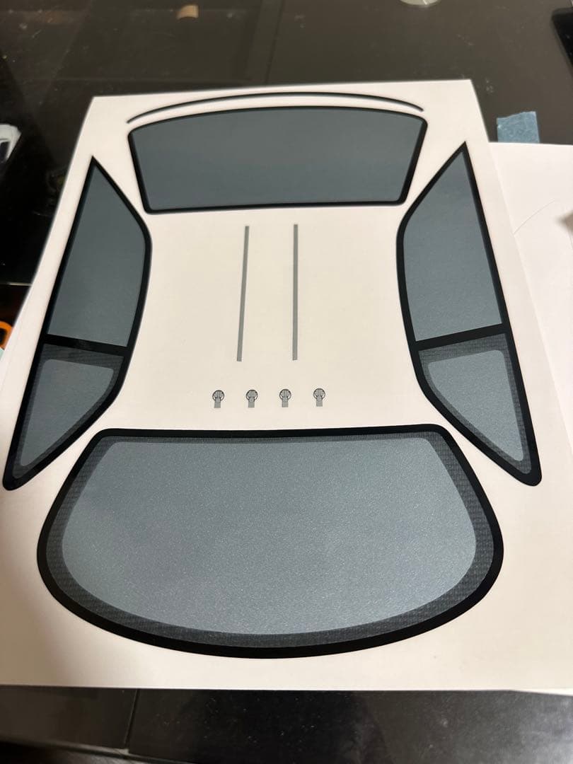 最終希少ヨコモS14前期シルビア後期アディクションフルエアロ　仮組済み未塗装品