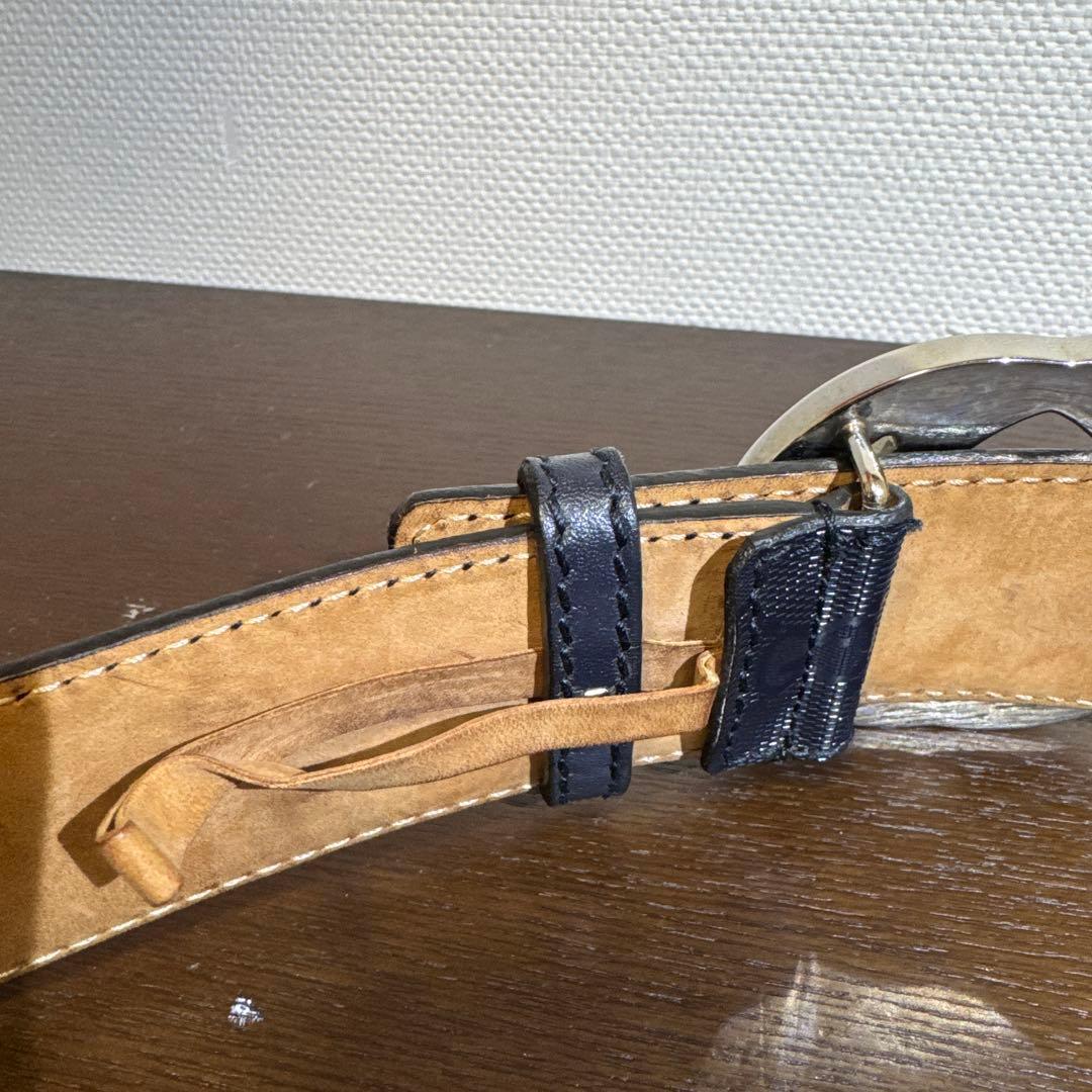 レア【GUCCI】インターロッキングG GGキャンバス ベルト