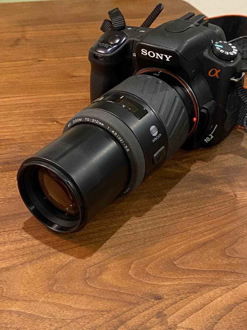 SONY α300デジタル一眼 ミノルタ　35-70 70-210 レンズ2本