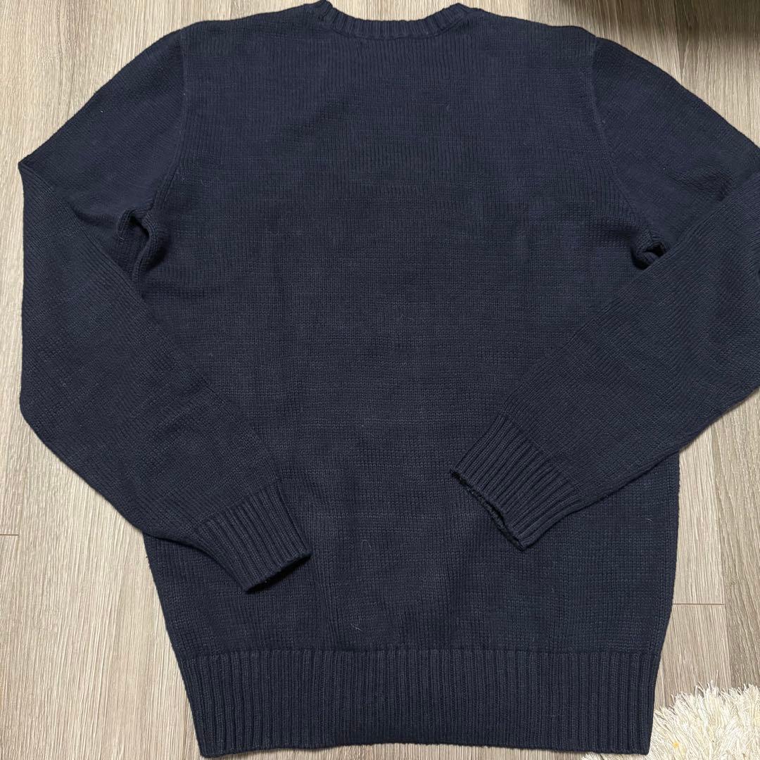 【美品】ポロラルフローレン ポロベアニット ネイビー