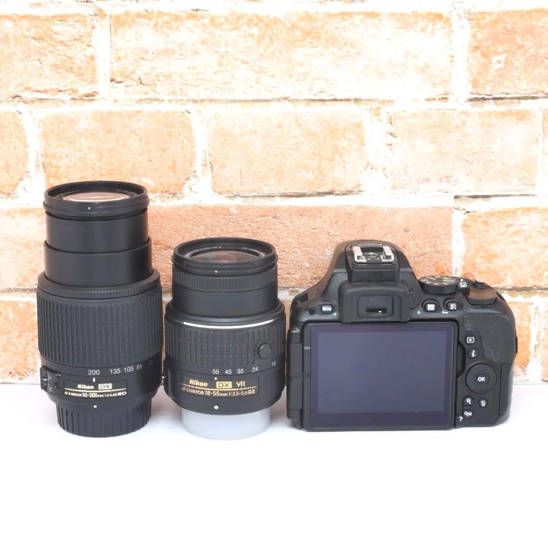 Wi-Fiでスマホ転送✨Nikon ニコン D5500✨一眼レフカメラ入門◎