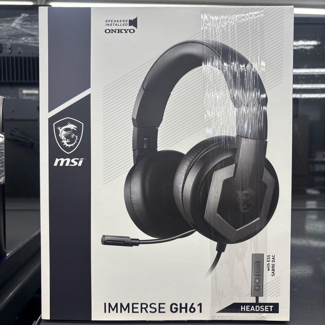 ヘッドホン MSI IMMERSE GH61