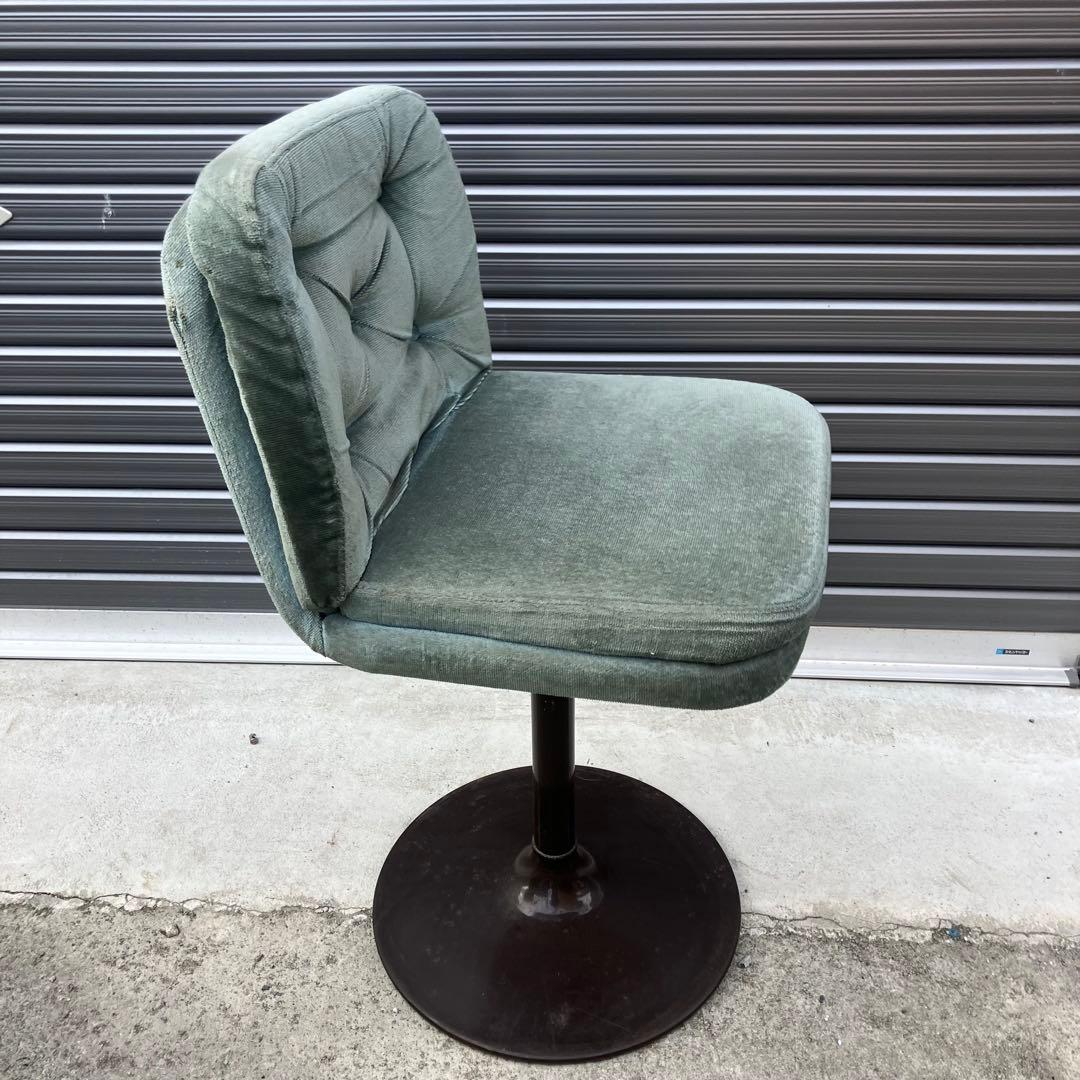 2脚 ① 昭和レトロ ミッドセンチュリー ベロアカウンタ