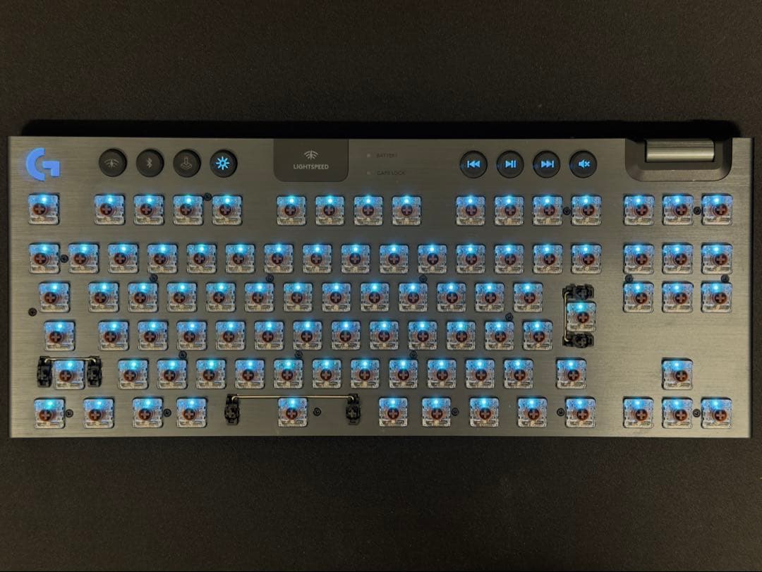 ロジクール　G915 X LIGHTSPEED TKL タクタイル ブラック