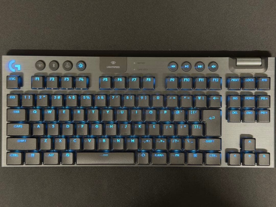 ロジクール　G915 X LIGHTSPEED TKL タクタイル ブラック