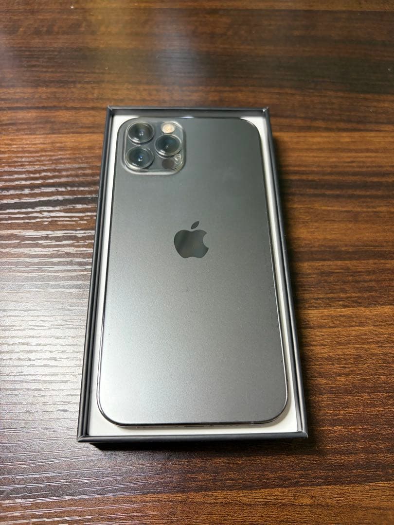 【美品】Apple iPhone 12 Pro 256gb グラファイト 本体