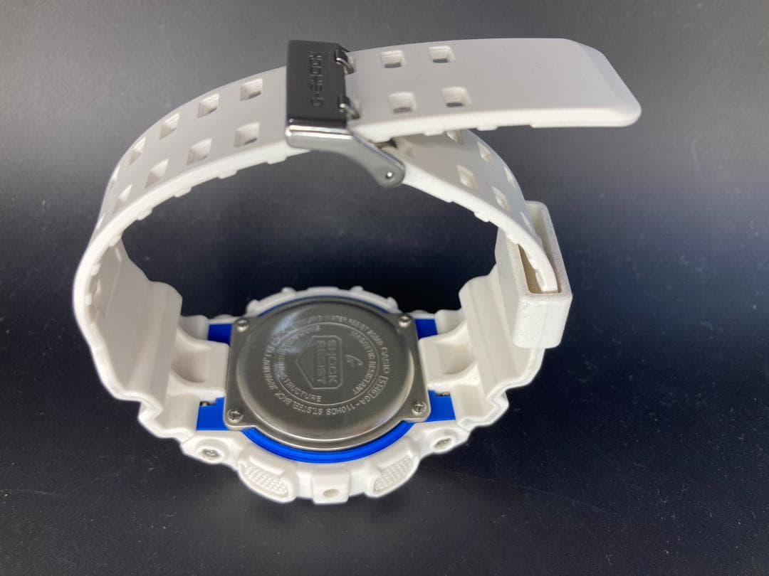 レアカラー カシオ G-SHOCK GA-110HC ホワイト/ブルー 箱説付