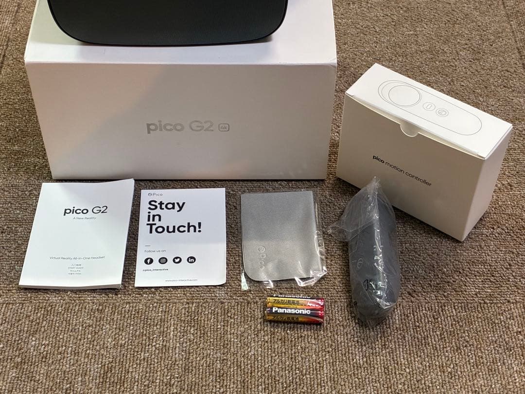 【動作確認済み】Pico G2 4K スタンドアローン型VR ゴーグル