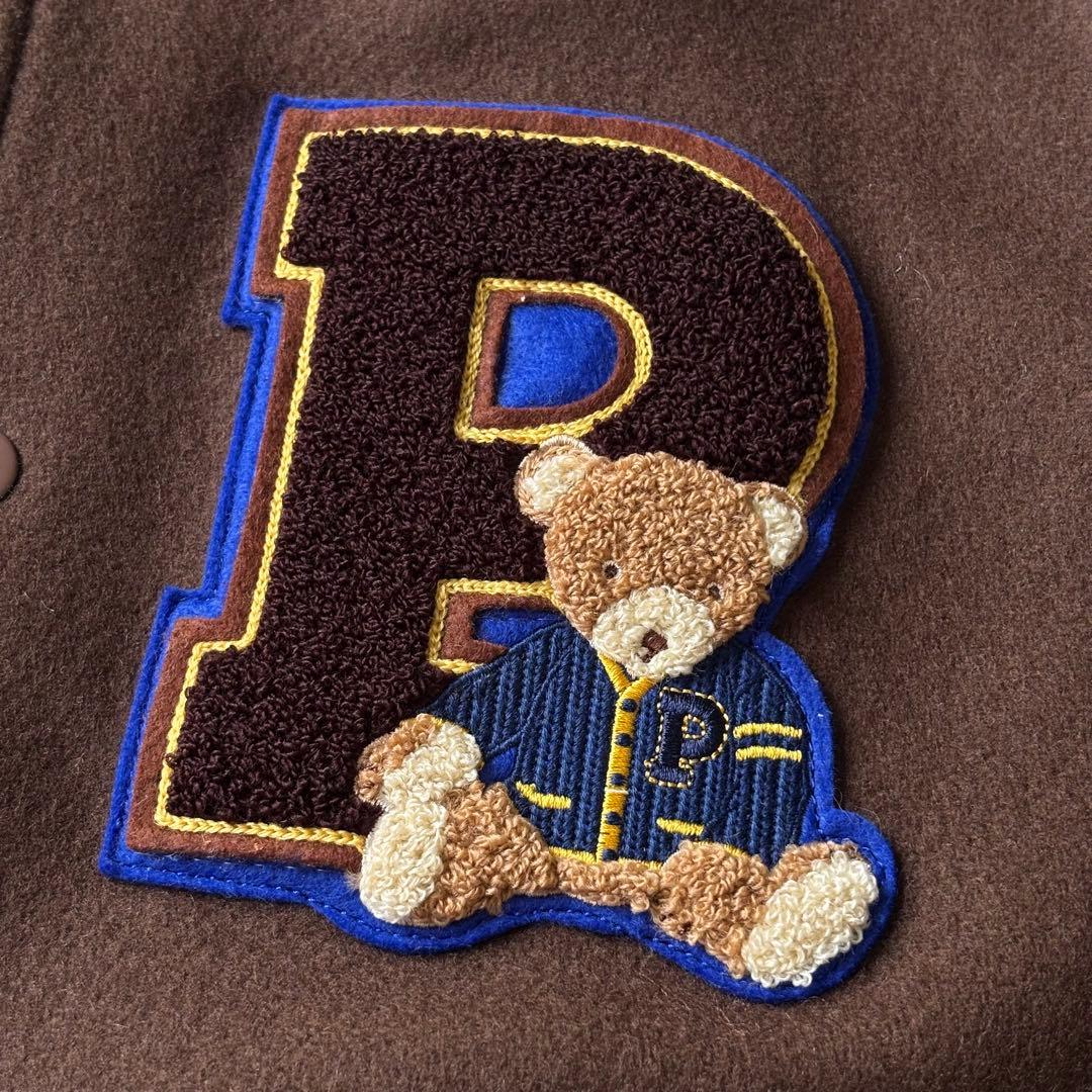 【ほぼ未使用】ピンクハウス テディベア スタジャン 袖革 ユニセックス 日本製