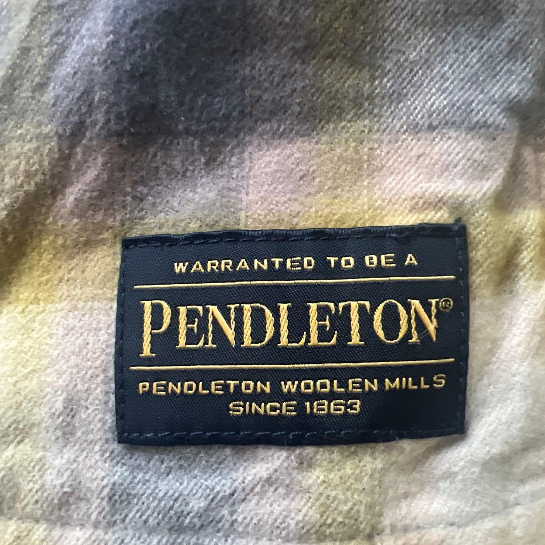 極美品 ペンドルトン 別注オンブレオープンカラーシャツ PENDLETON