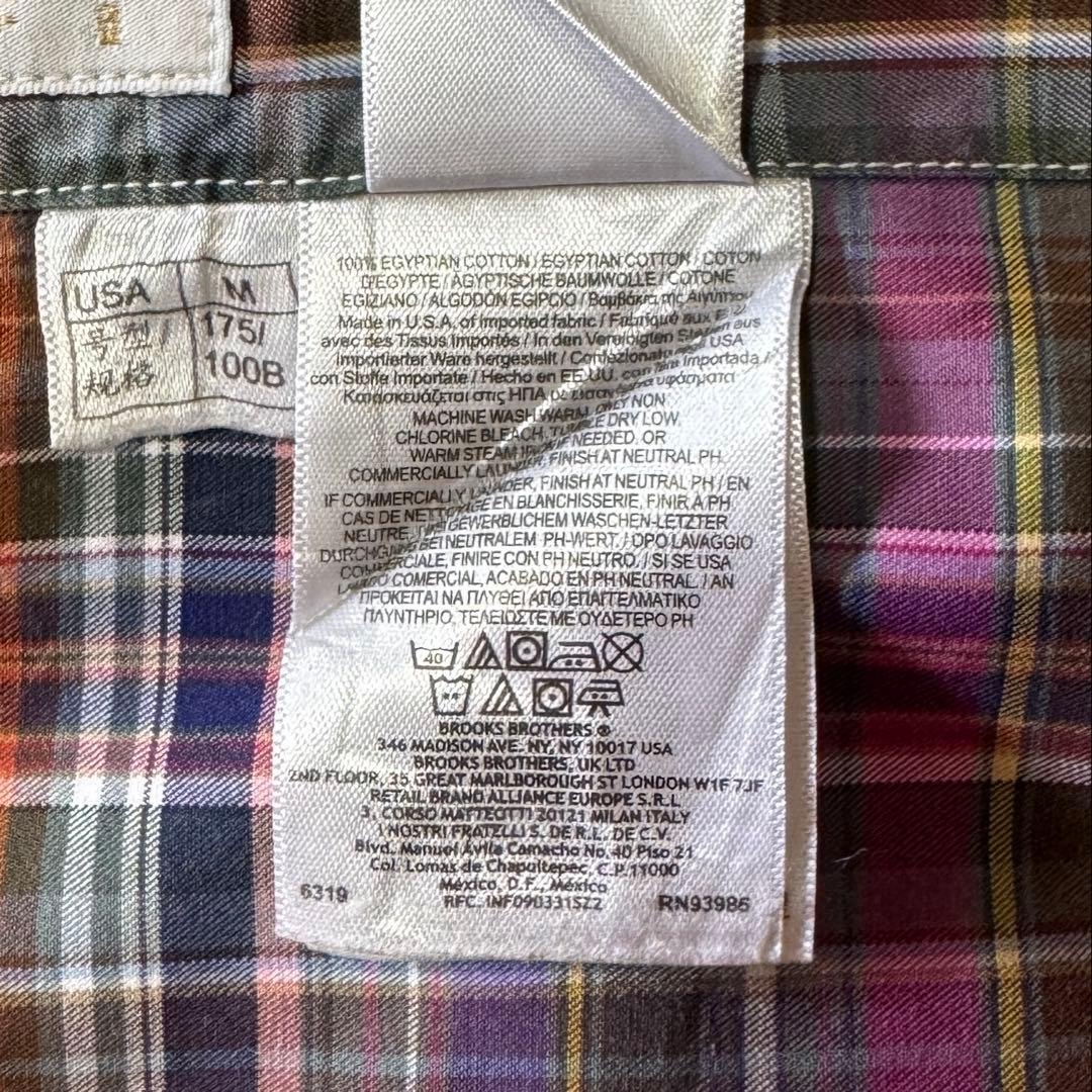 USA製 ブルックスブラザーズ ボタンダウンシャツ ゴールデンフリースライン