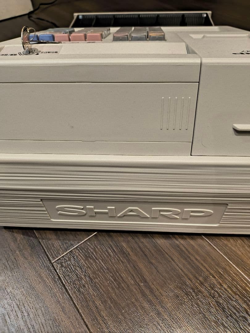 SHARP XE-A147 レジスター ホワイト　レジ