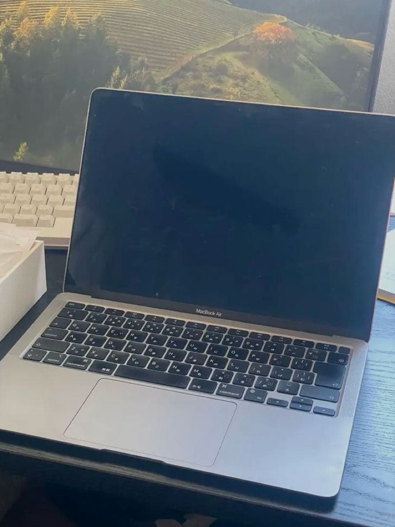 【500GB バッテリー86%】M1 MacBookAir 13 スペースグレー