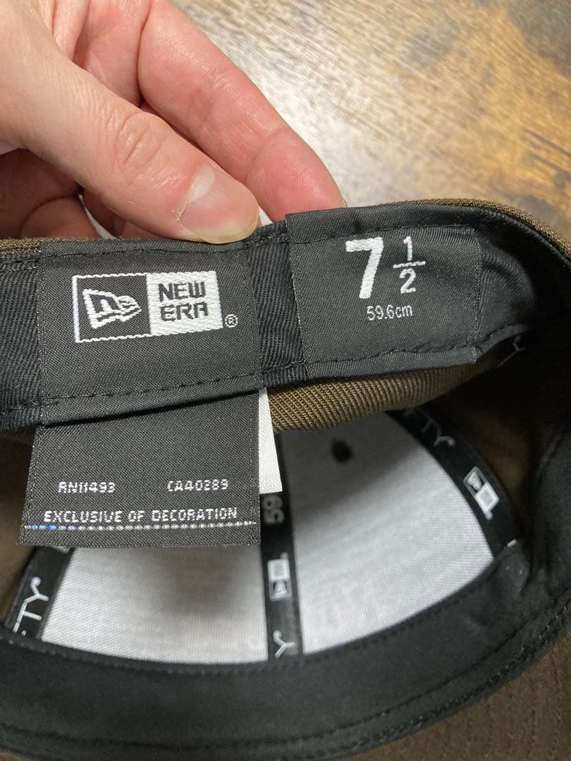 Nujabes NEW ERAキャップ ブラウン