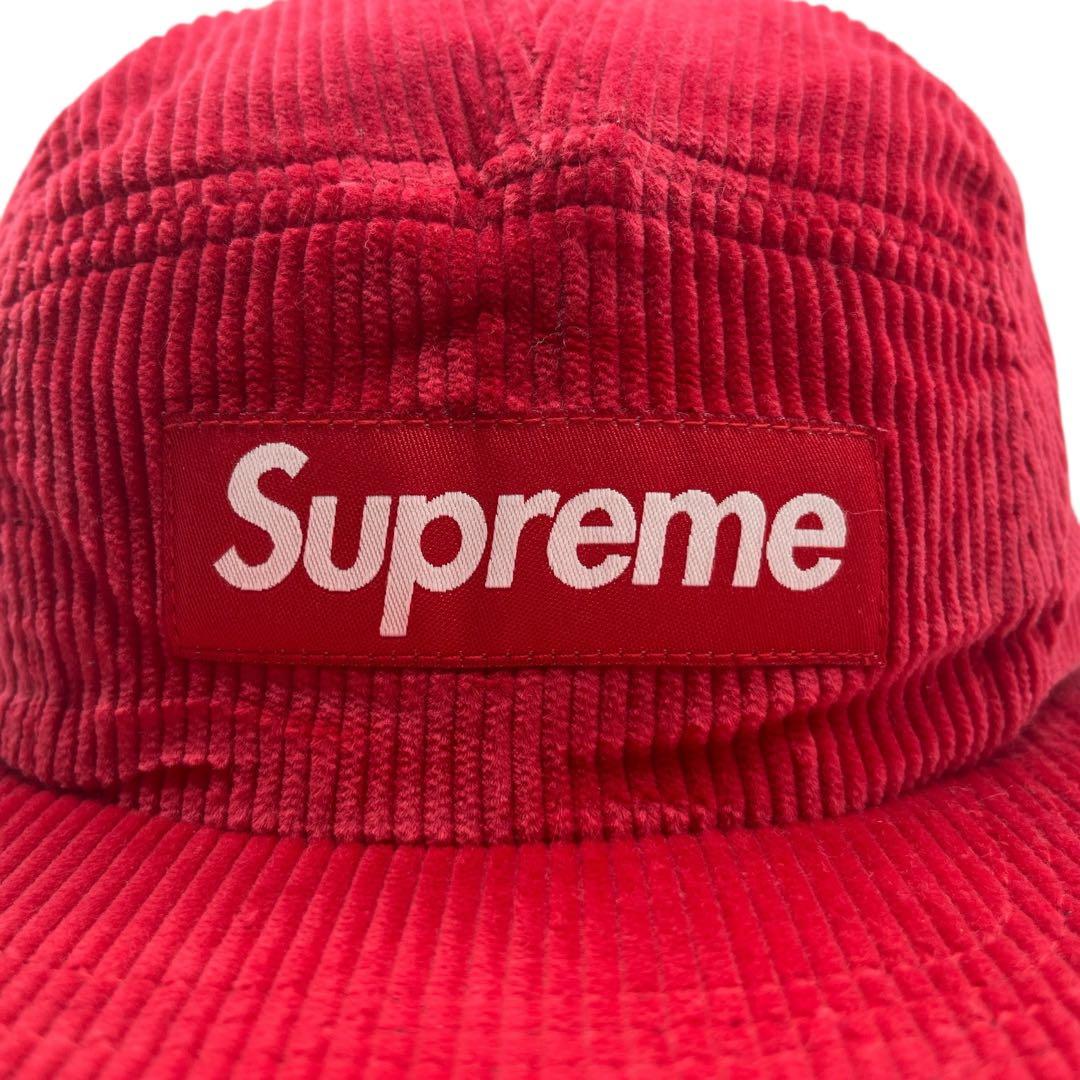 未使用級✨Supreme キャップ　コーデュロイ　ユニセックス