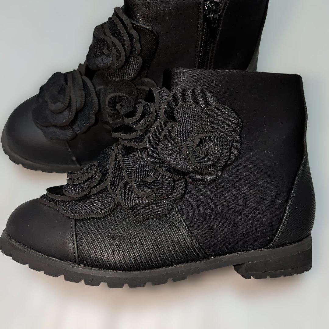 【新品】アナスイミニ★お花付き！ショートブーツ★