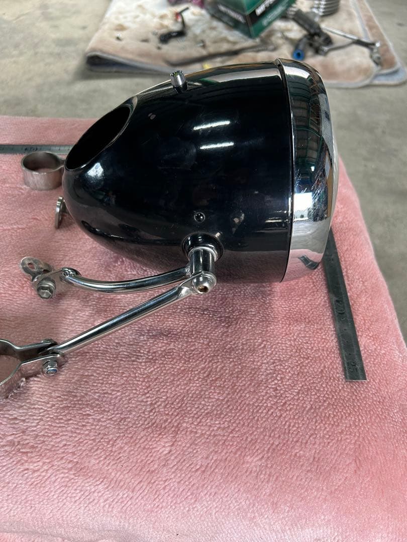 sr400 ヘッドライト　ステーつき