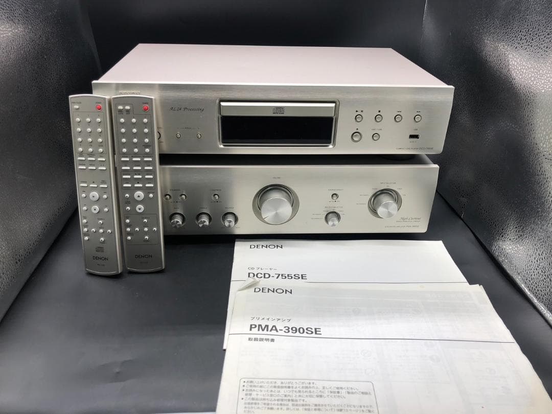 DENON 上下セット プリメインアンプ CDプレーヤー