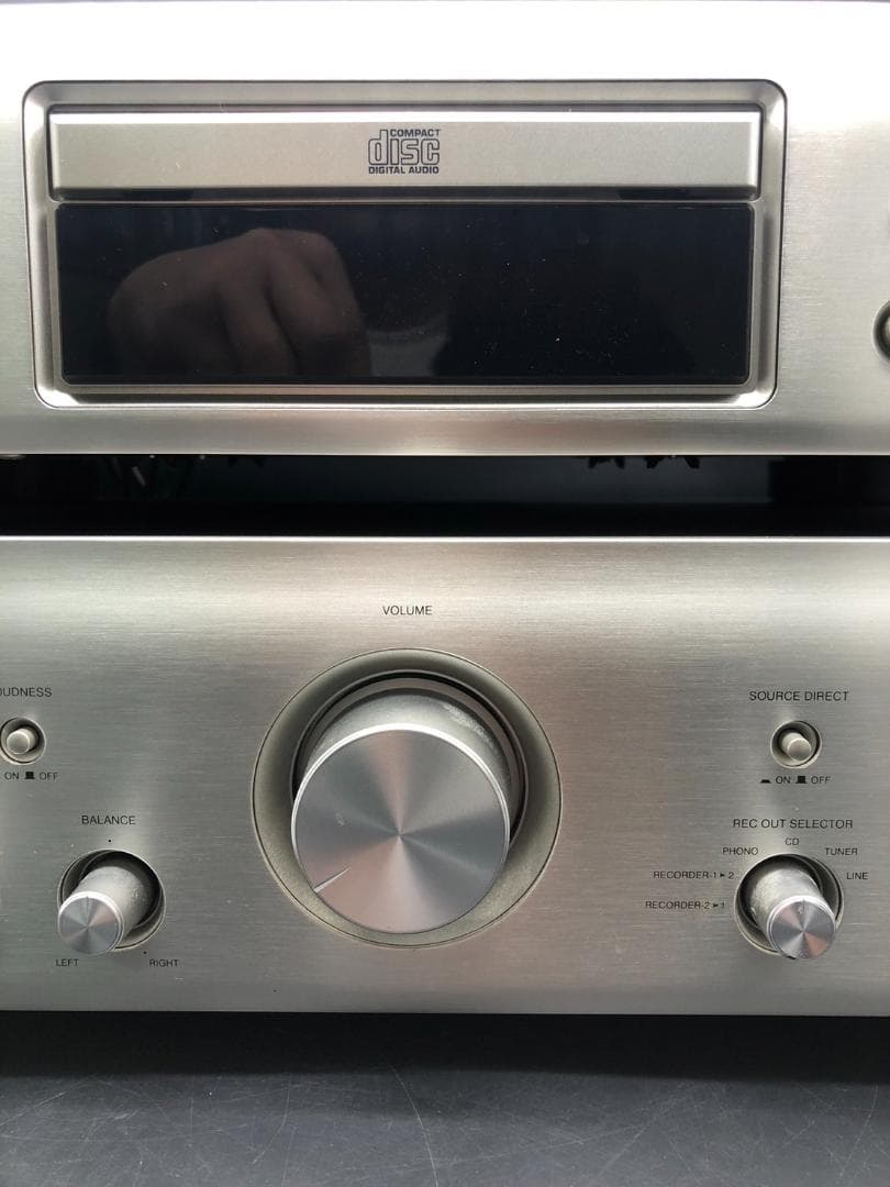 DENON 上下セット プリメインアンプ CDプレーヤー