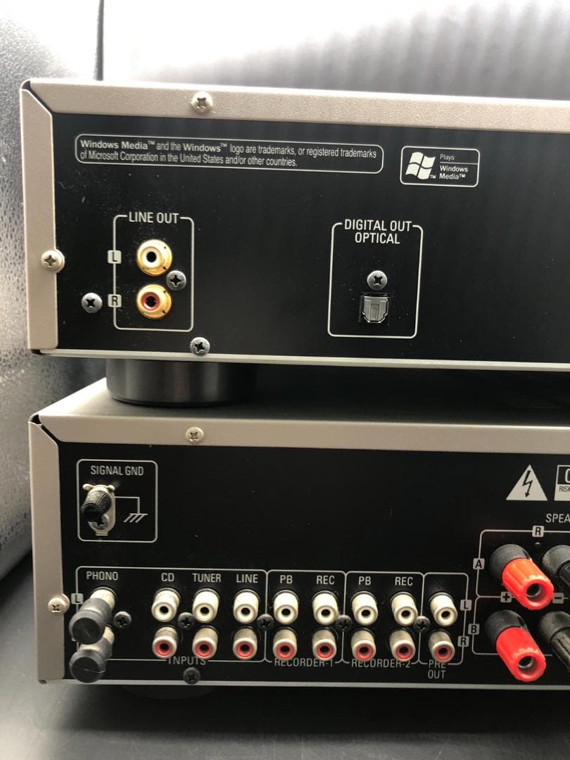 DENON 上下セット プリメインアンプ CDプレーヤー