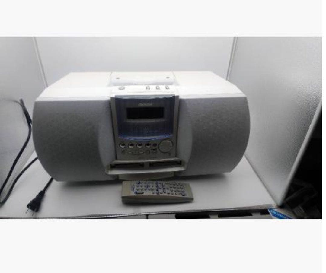 JVC NS-X77WMD コンパクトコンポーネントMDシステム ホワイト