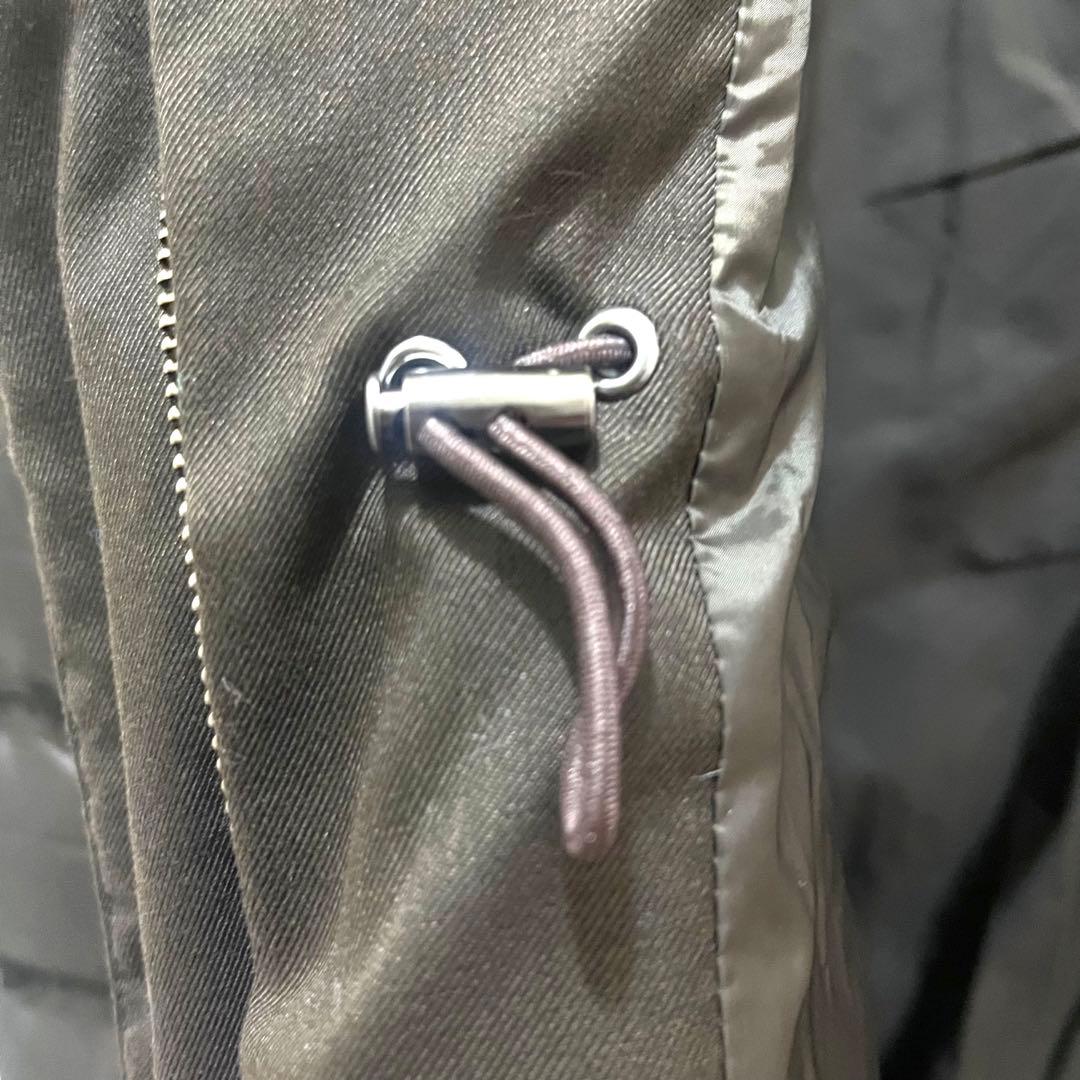 極美品☆23区シレータフタダウンコートミドル丈ダークブラウン