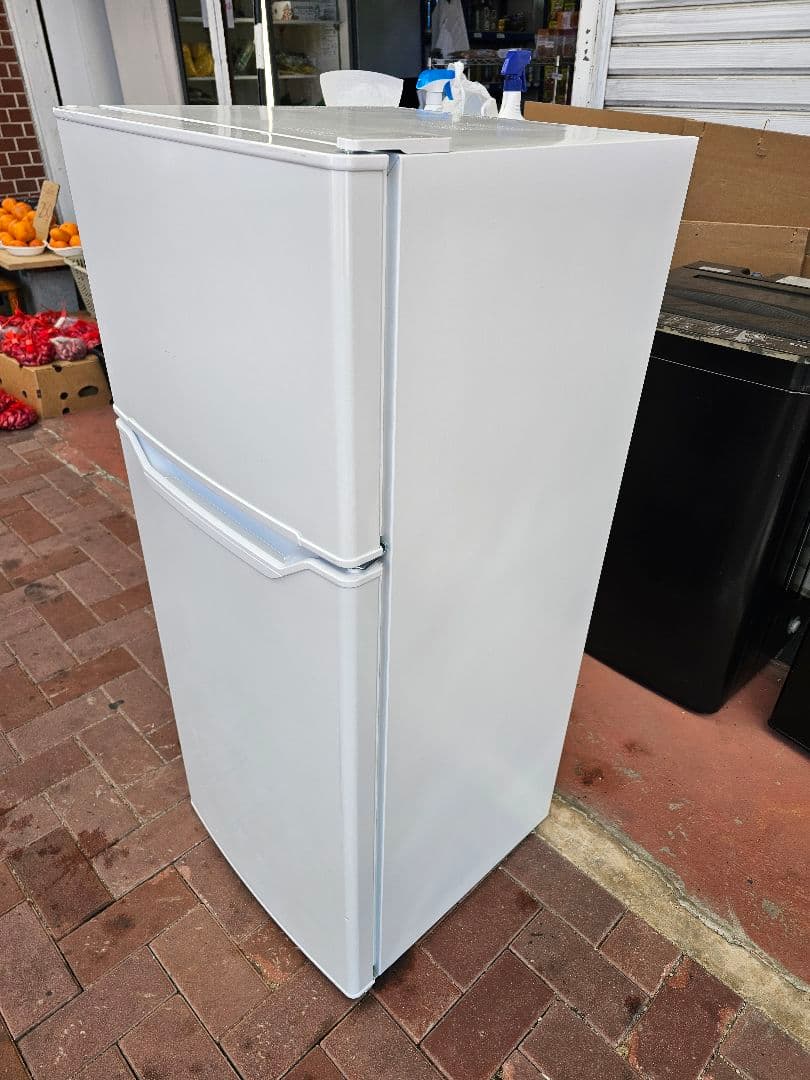 【福岡限定】YAMAZEN 冷凍冷蔵庫ホワイト MFR-D130 2025年