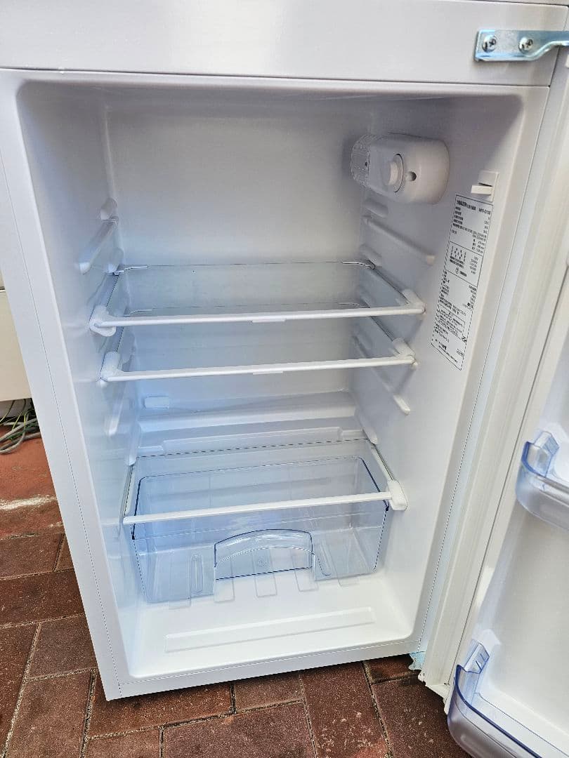 【福岡限定】YAMAZEN 冷凍冷蔵庫ホワイト MFR-D130 2025年