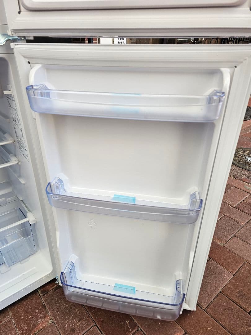 【福岡限定】YAMAZEN 冷凍冷蔵庫ホワイト MFR-D130 2025年