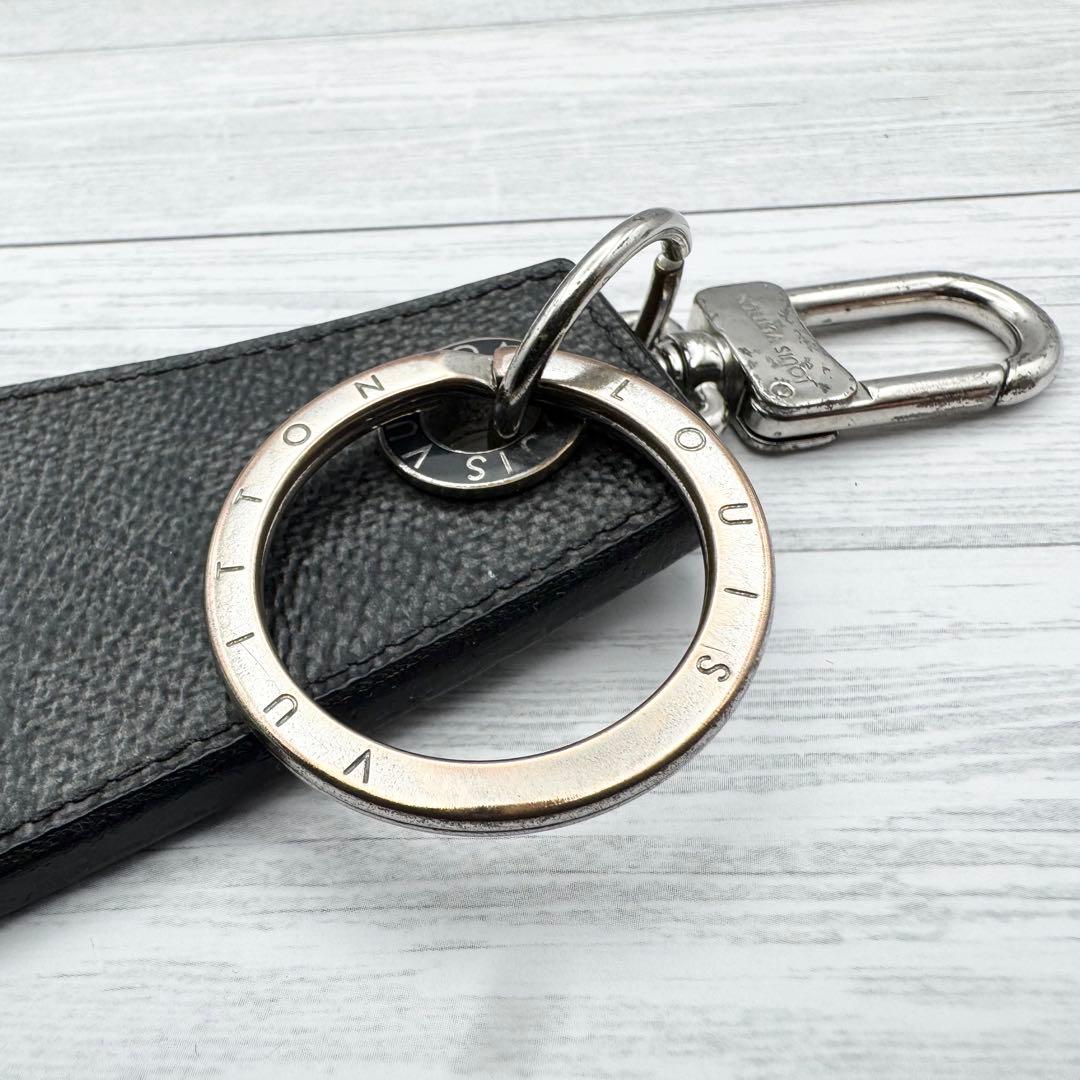 ルイヴィトン キーホルダー モノグラム エクリプス アンシャッペ　ブラック