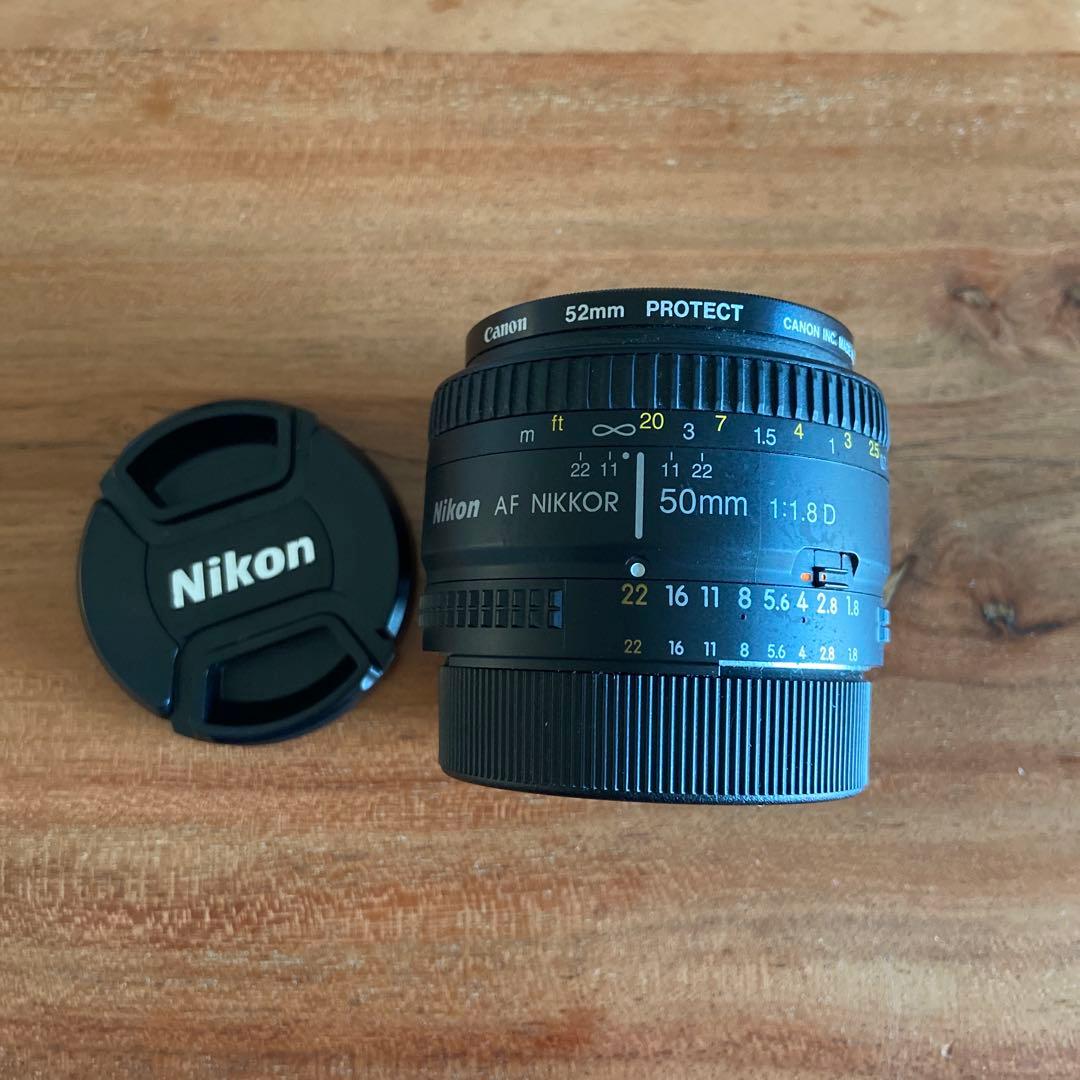 【美品】Nikon AF NIKKOR 50mm 1:1.8