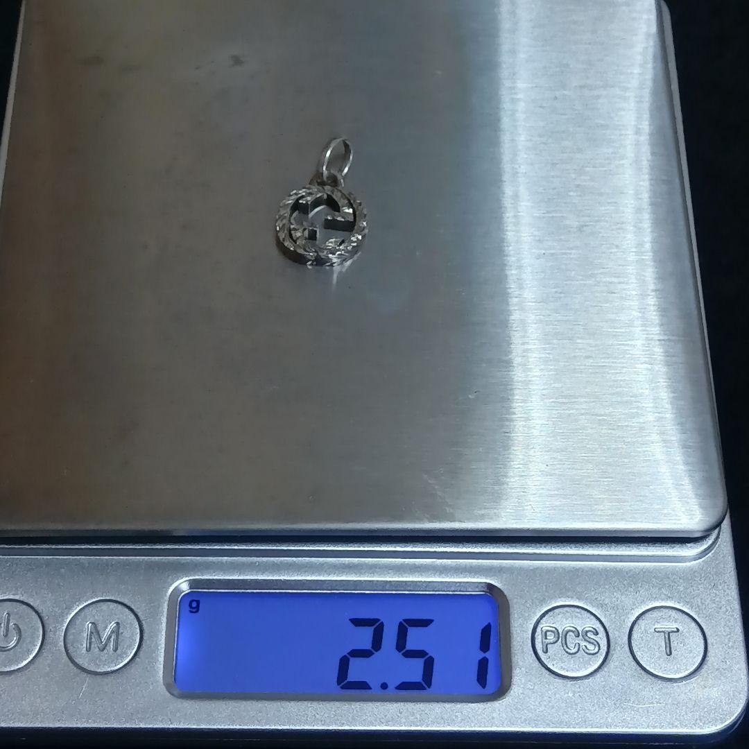 【美品】GUCCI インターロッキングG アラベスク ネックレス S925