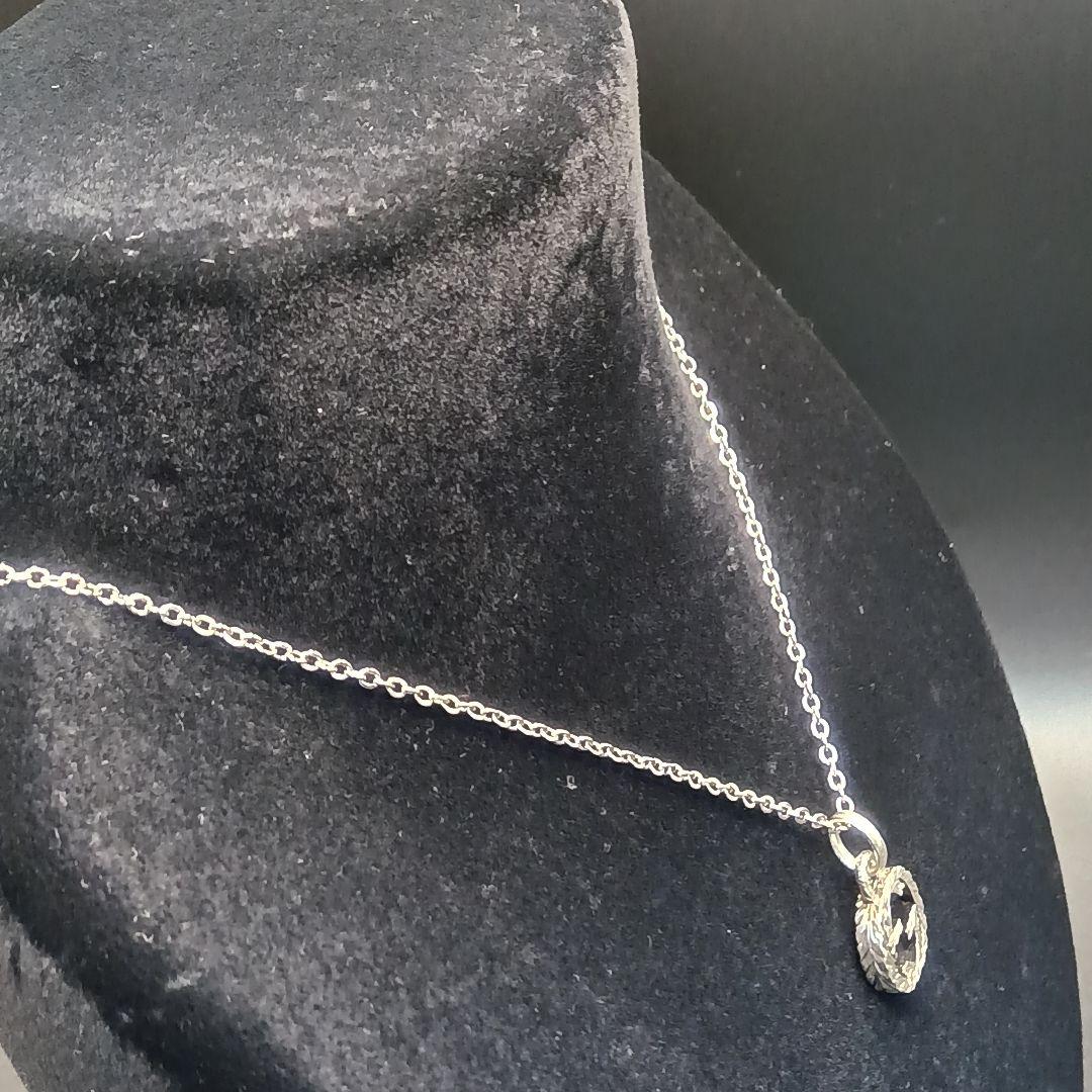 【美品】GUCCI インターロッキングG アラベスク ネックレス S925