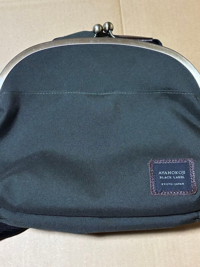 【角砂糖】あやの小路　がま口ポシェット型ボディバッグ