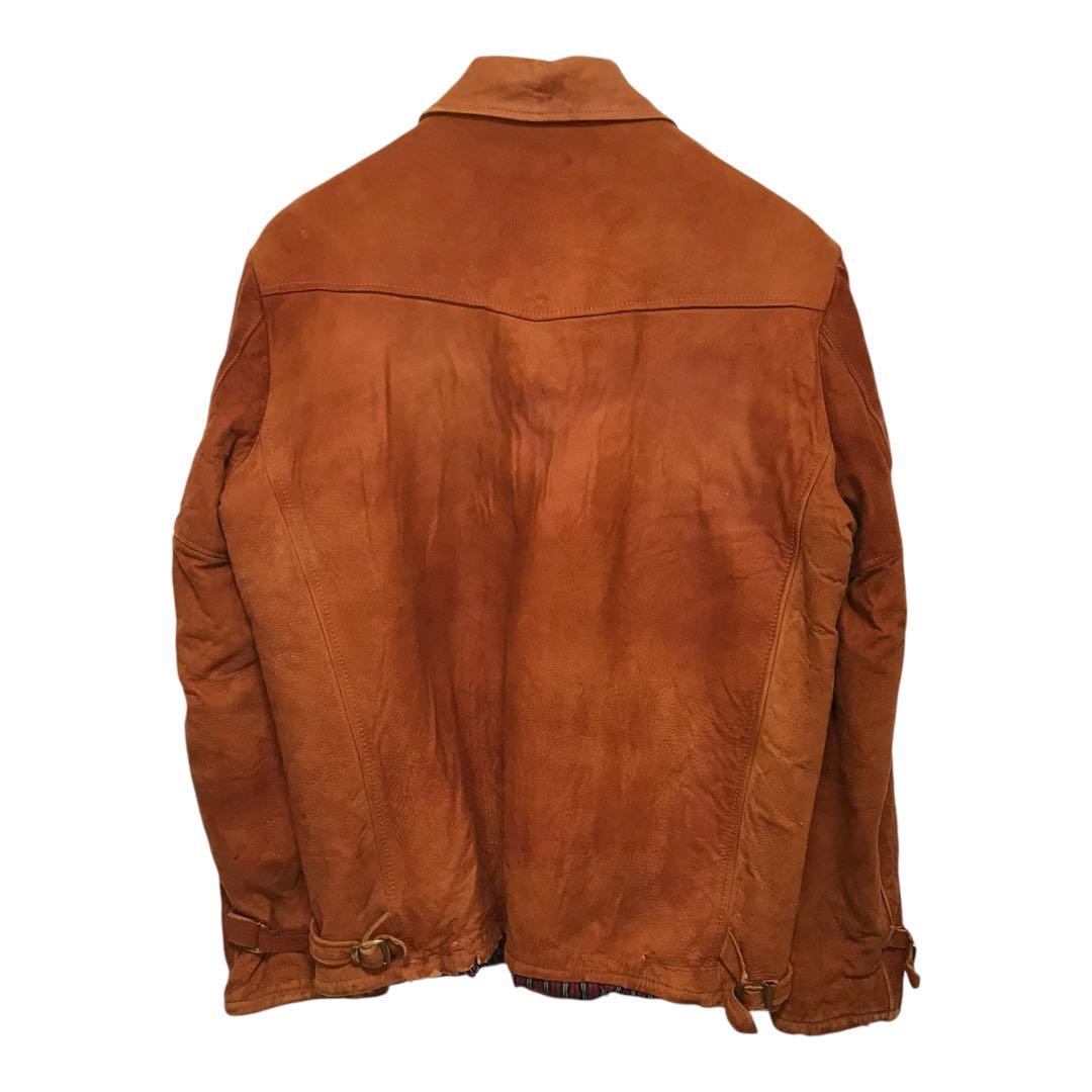 50s Sears Fieldmaster ビンテージレザージャケット　ブラウン