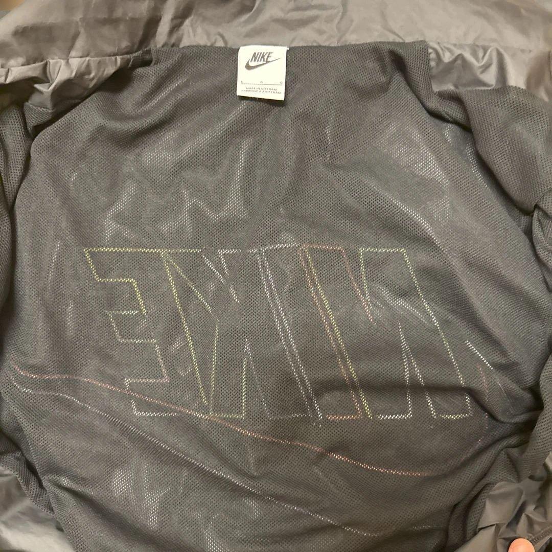 Nike ブラック ナイロンジャージ セットアップ