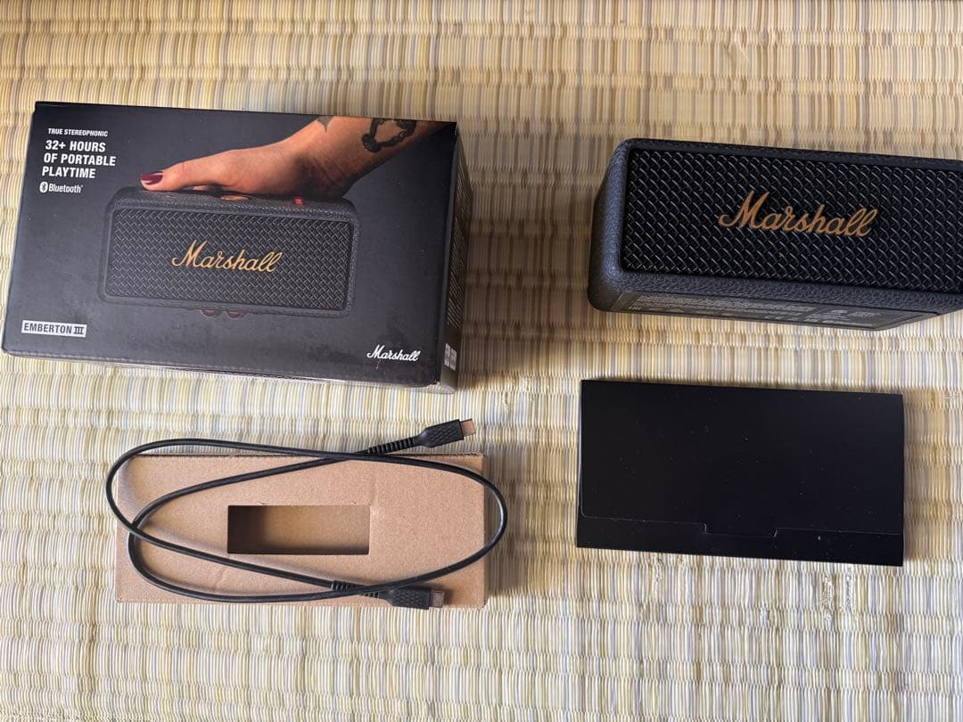 国内正規品 Marshall マーシャル　EMBERTON Ⅲ エンバートン 3